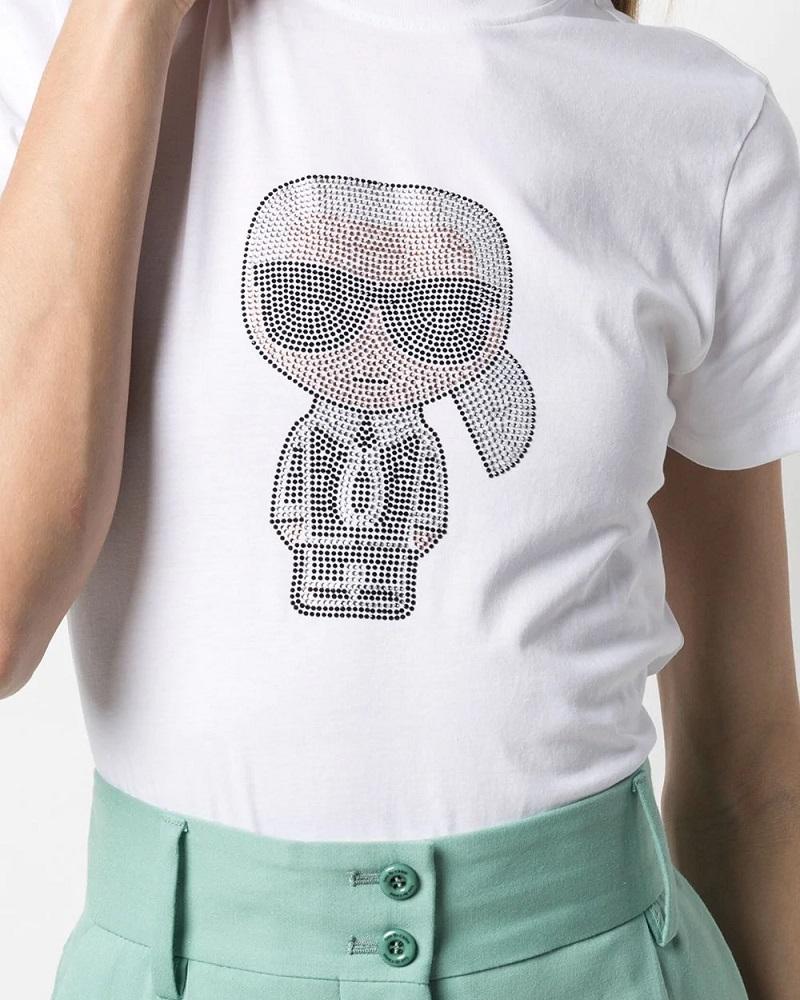 Футболка 210W1726 Karl Lagerfeld купить в интернет-магазине — FIGARO